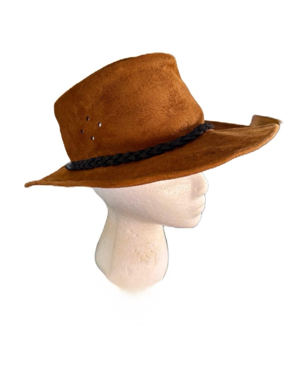 Walkabout Leather Outback Australian Hat EUC SUEDE unisex - Picture 8 of 9